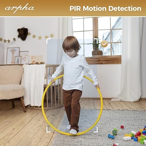 Arpha B01 Security Camera Indoor WiFi 1080P, Motion Detection 355° View, One-Touch Calling Two-Way Talk - AZDOME Official Stores