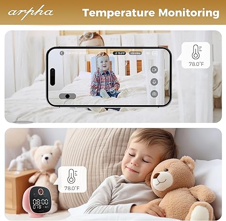 Arpha B01 Security Camera Indoor WiFi 1080P, Motion Detection 355° View, One-Touch Calling Two-Way Talk - AZDOME Official Stores