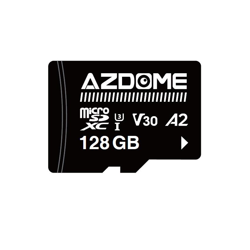 AZDOME 128GB Micro SD Card Memory Card for AZDOME M550 GS63H Pro M63 M300 M300S M27 M17 M01 Pro PG19X Dash Cam