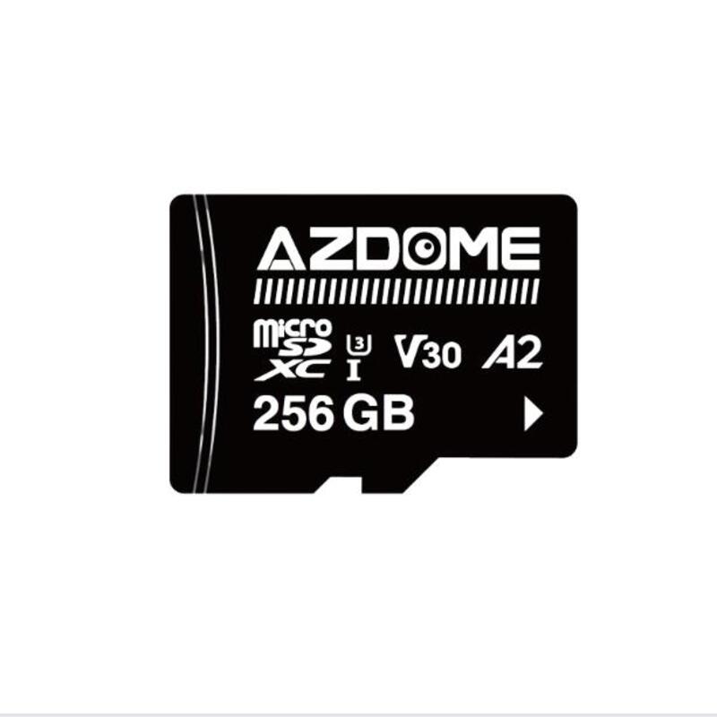 AZDOME 256GB Micro SD Card Memory Card for AZDOME M550 GS63H Pro M63 M300 M300S M27 M17 M01 Pro PG19X Dash Cam