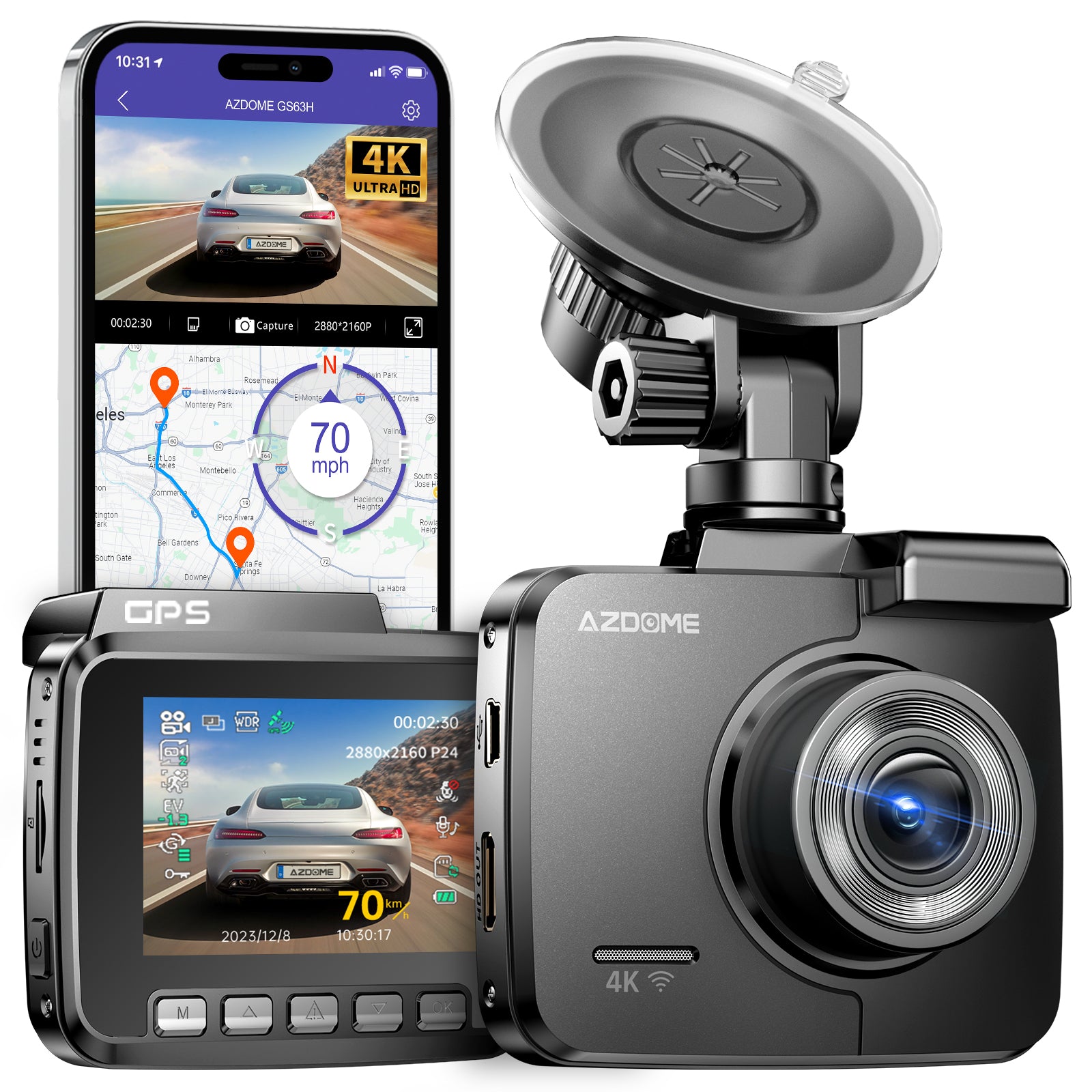 Autokamera / Dashcam / Dash Camera Full HD